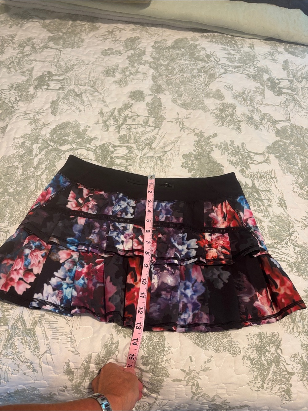 VTG Lululemon 8 Tall Spring Has Sprung Pace Setter tennis skirt LINER REMOVED - Picture 11 of 12
